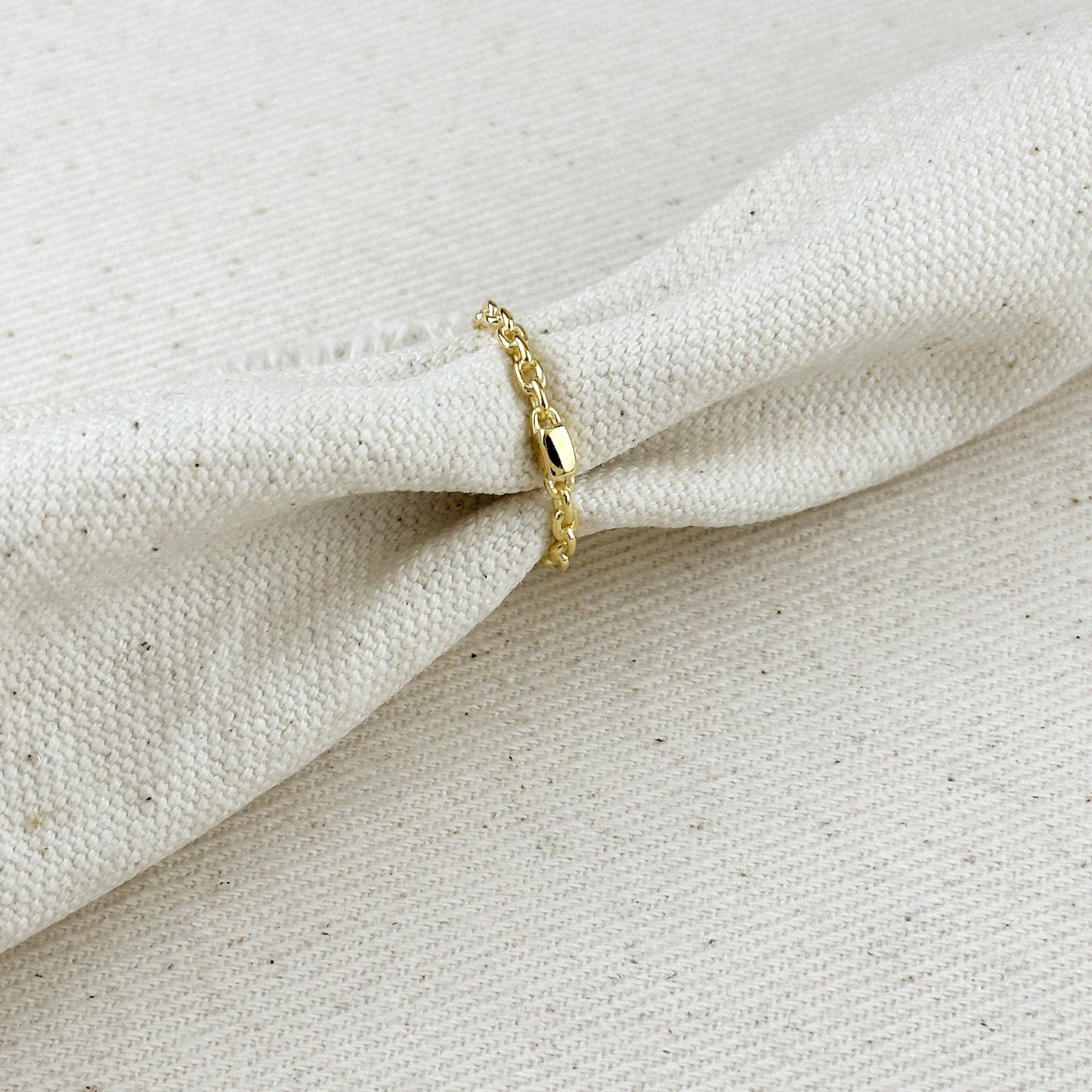 Gold Filled Chain Ring