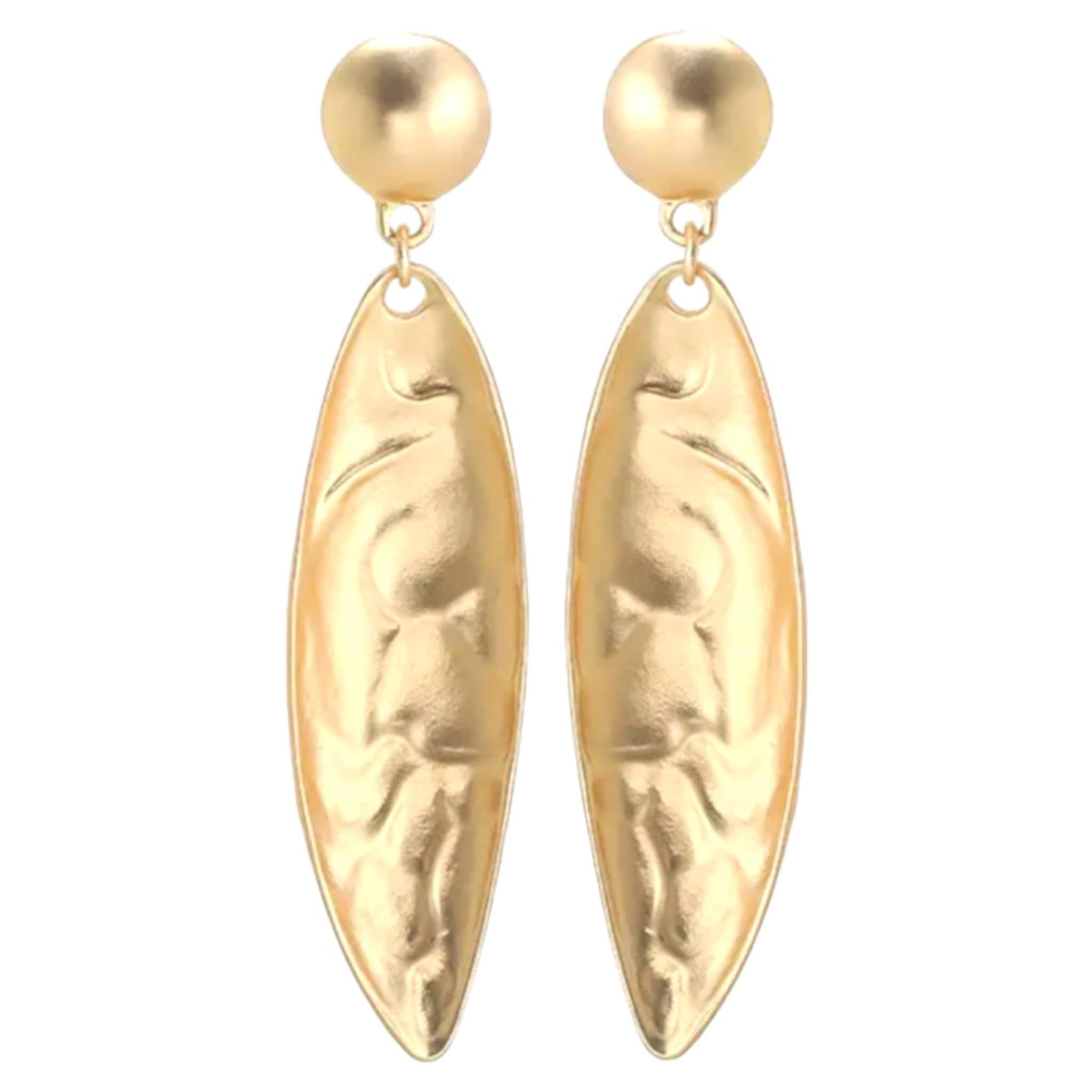 Petal Drop- Organic Minimalist-Earring