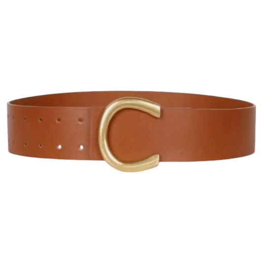 Horseshoe Belt in Brown