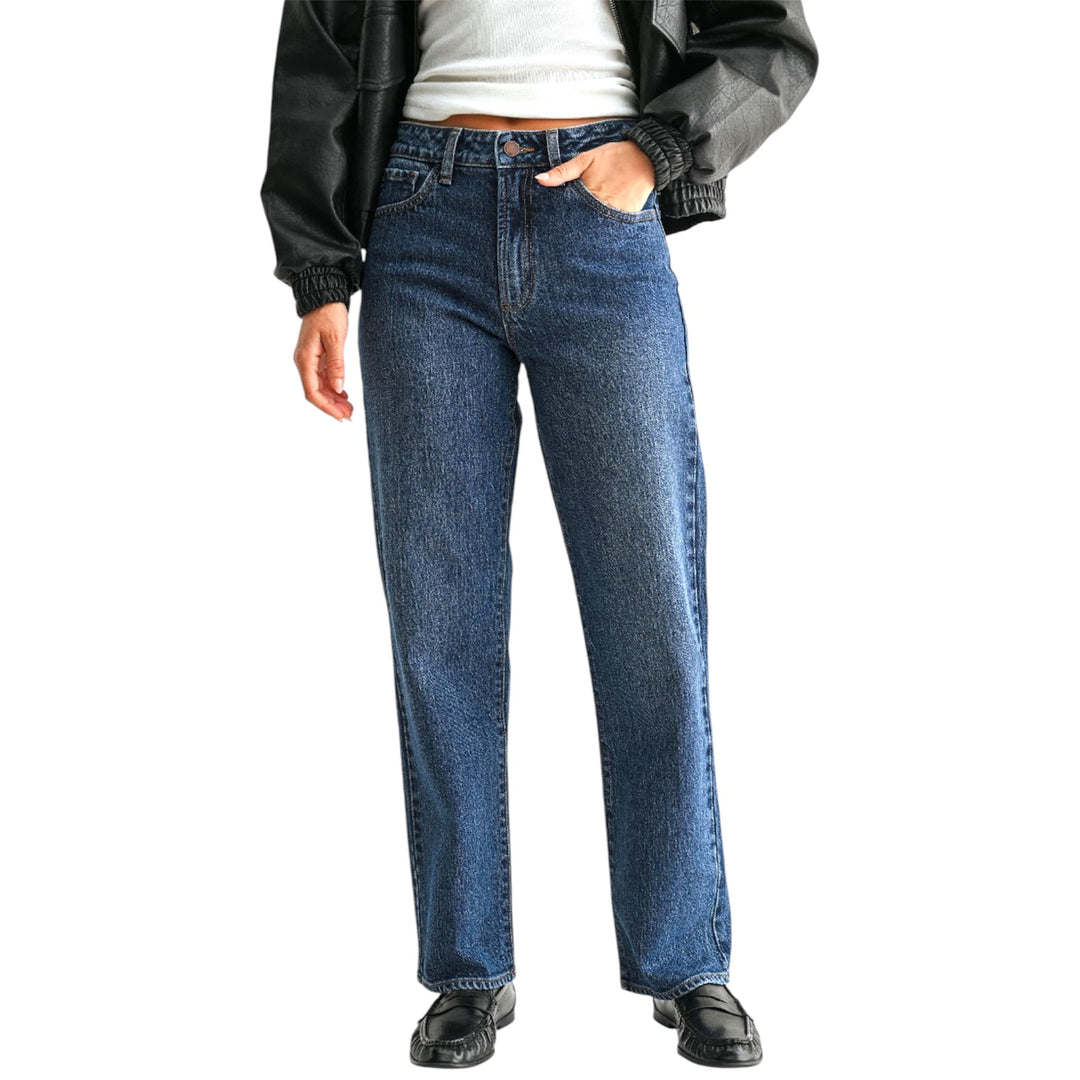 Dark Denim Classic Slim Straight Jean