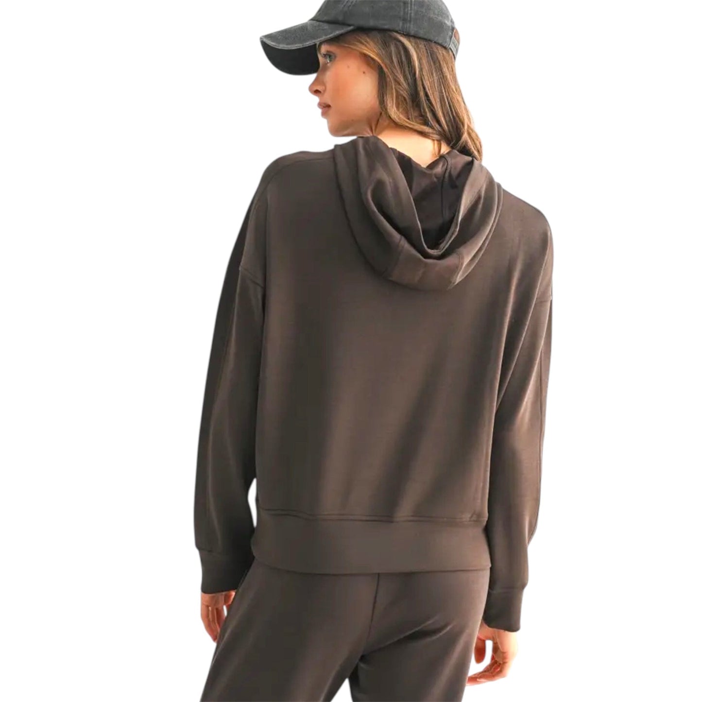 Ultra Soft Brown Pullover Sweatshirt