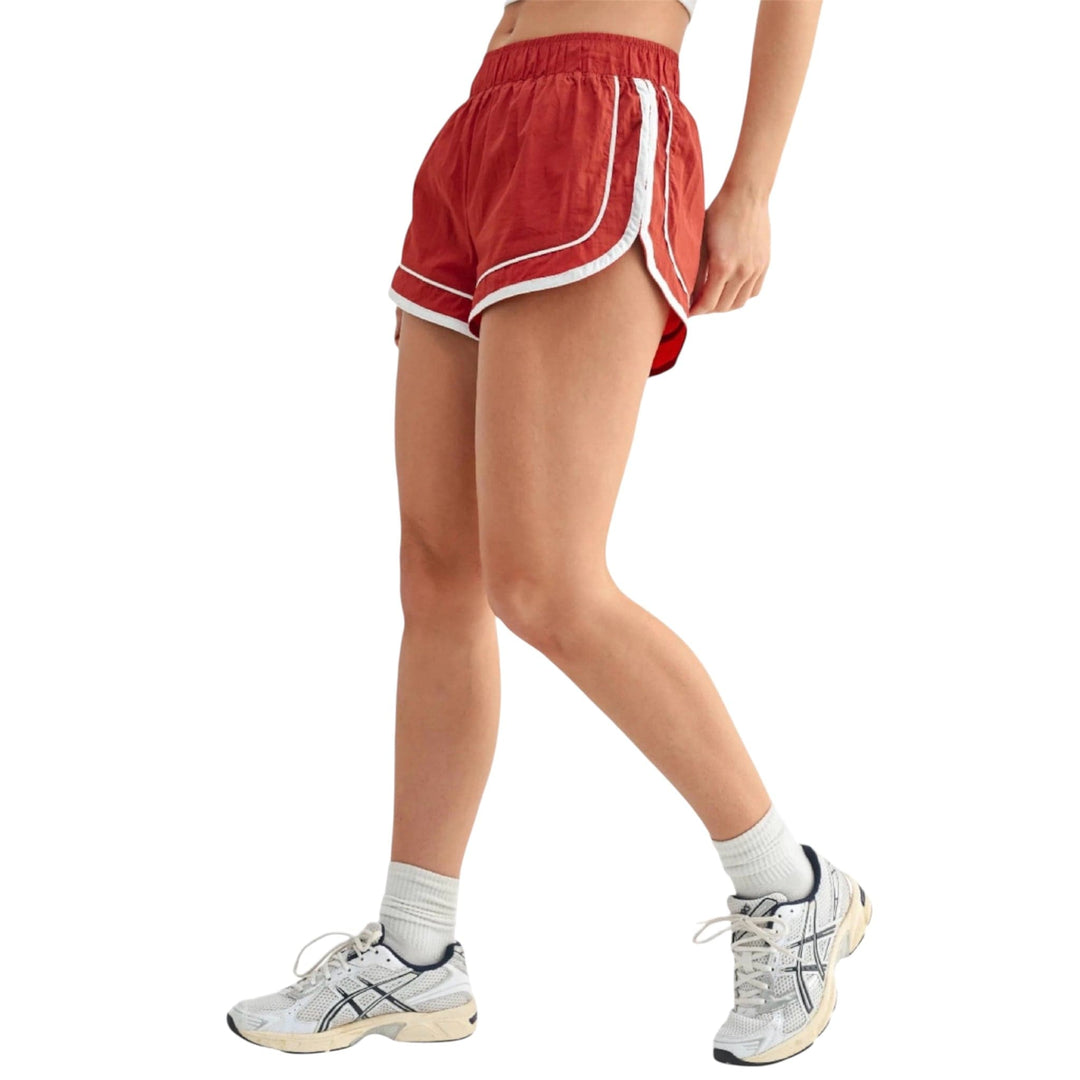 Red/White Dolphin Shorts