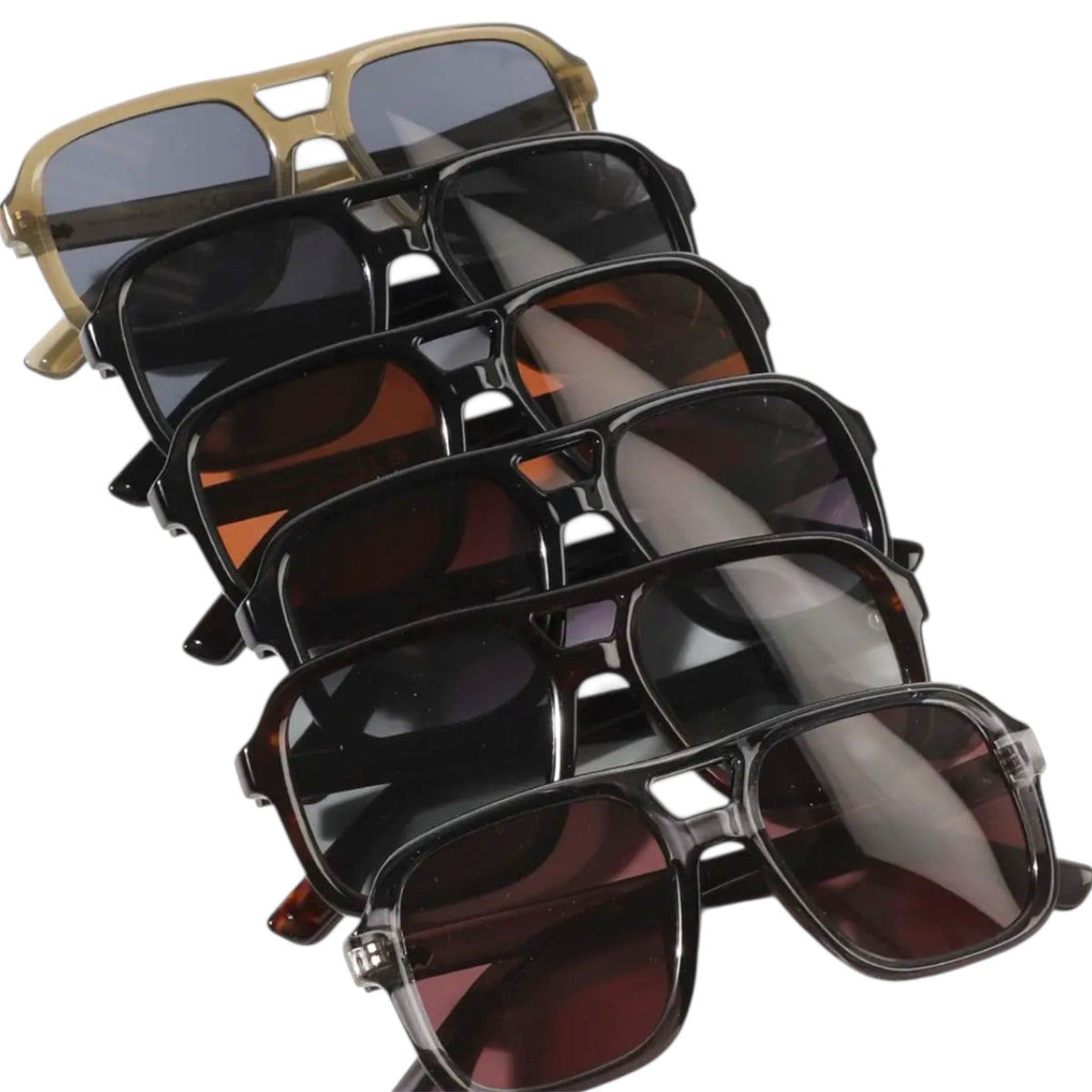 Square Shape Tinted Sunglasses – BOLT ADDICTION