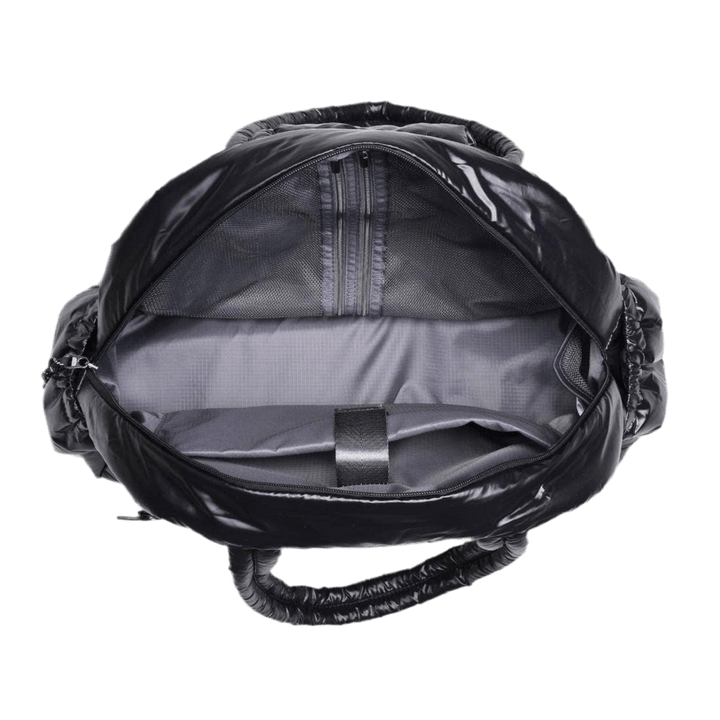 Nylon Dome Bag in Black