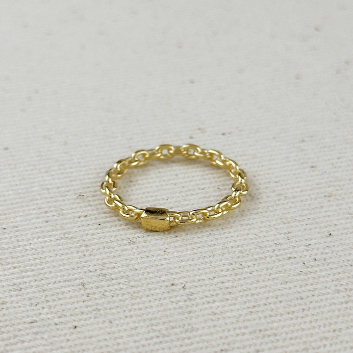 Gold Filled Chain Ring