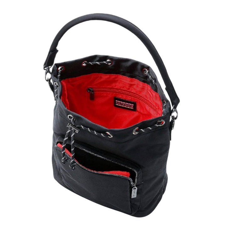Black Bucket Bag