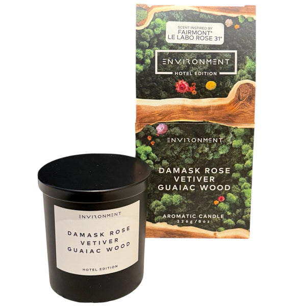 8oz Inspired by Le Labo and Fairmont Hotel® Candle with Lid