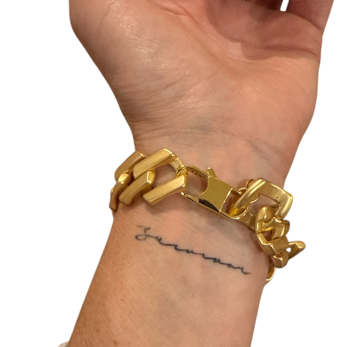 Gold Statement Bracelet