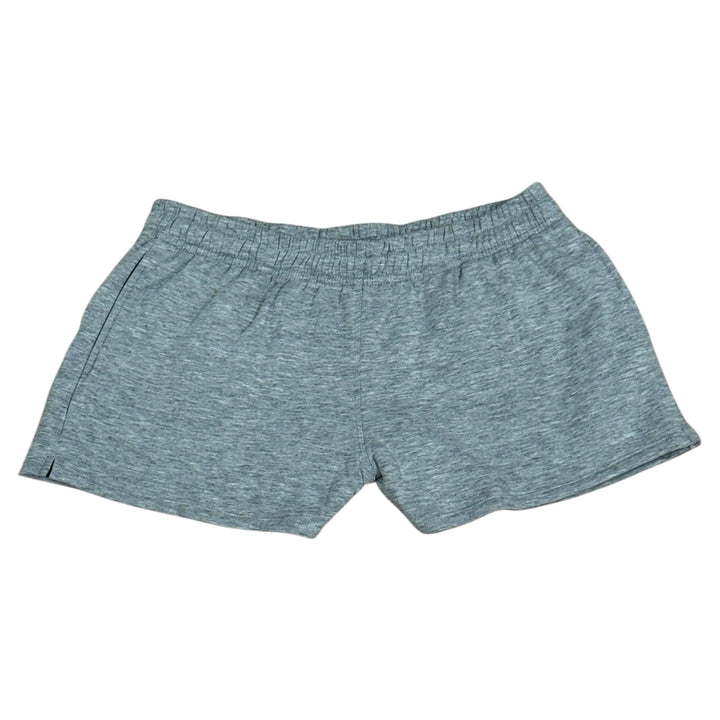 Cloud Brushed Grey Shorts with Inner Drawstring