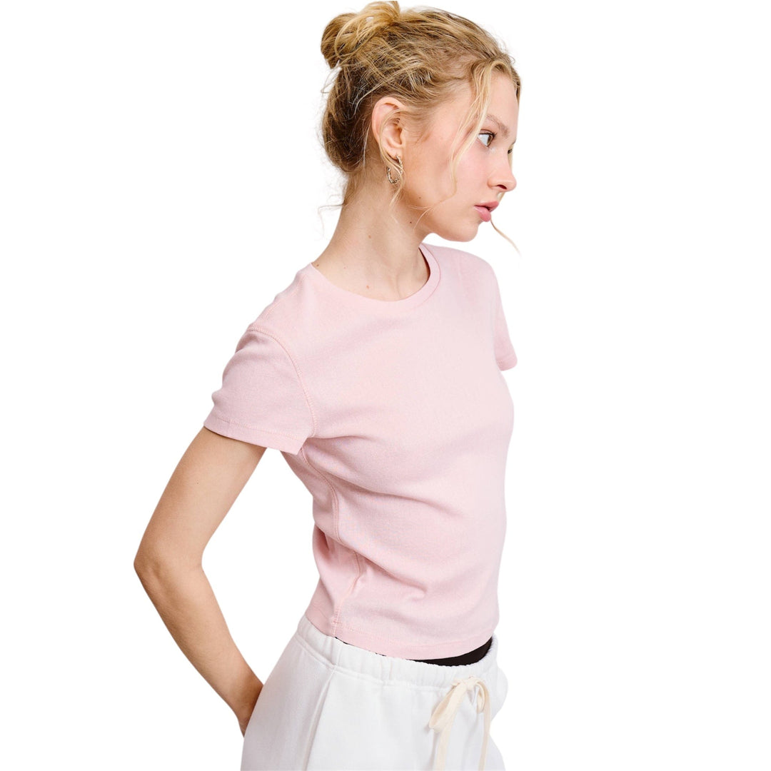 Baby Pink Short Sleeve Baby Tee