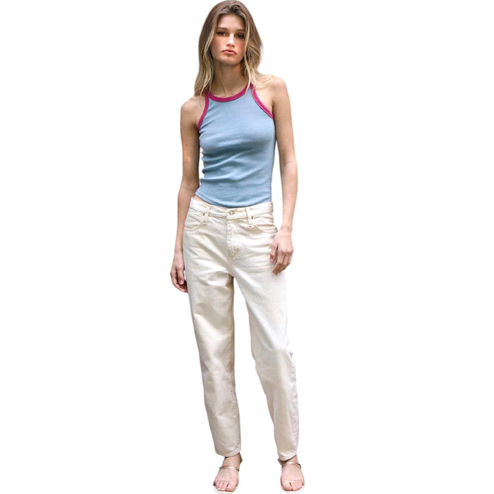 Washed Ringer Tank Top