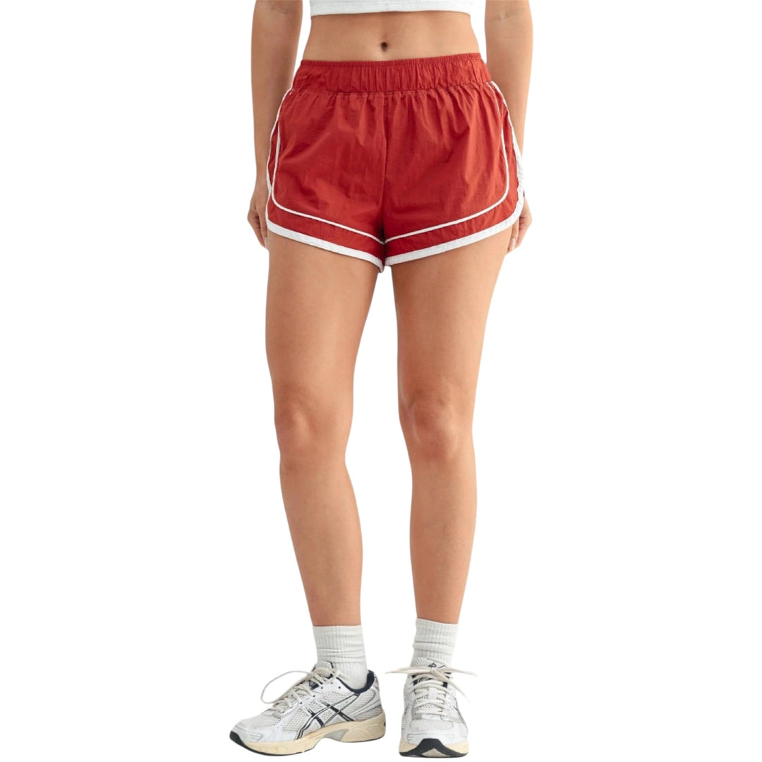 Red/White Dolphin Shorts