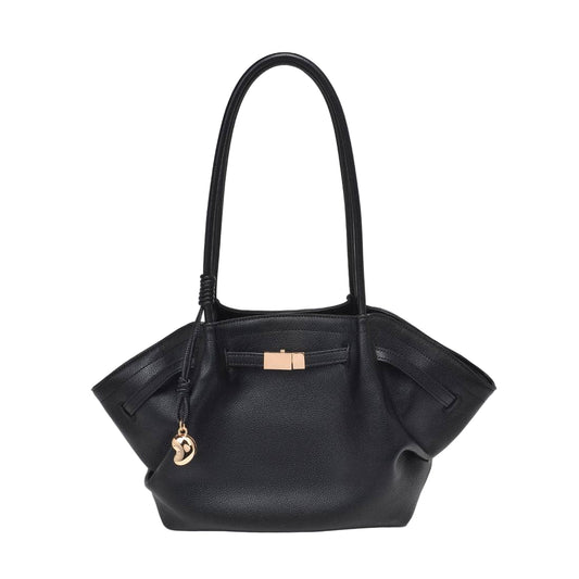 Black Monroe Satchel Handbag