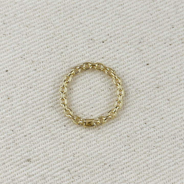Gold Filled Chain Ring
