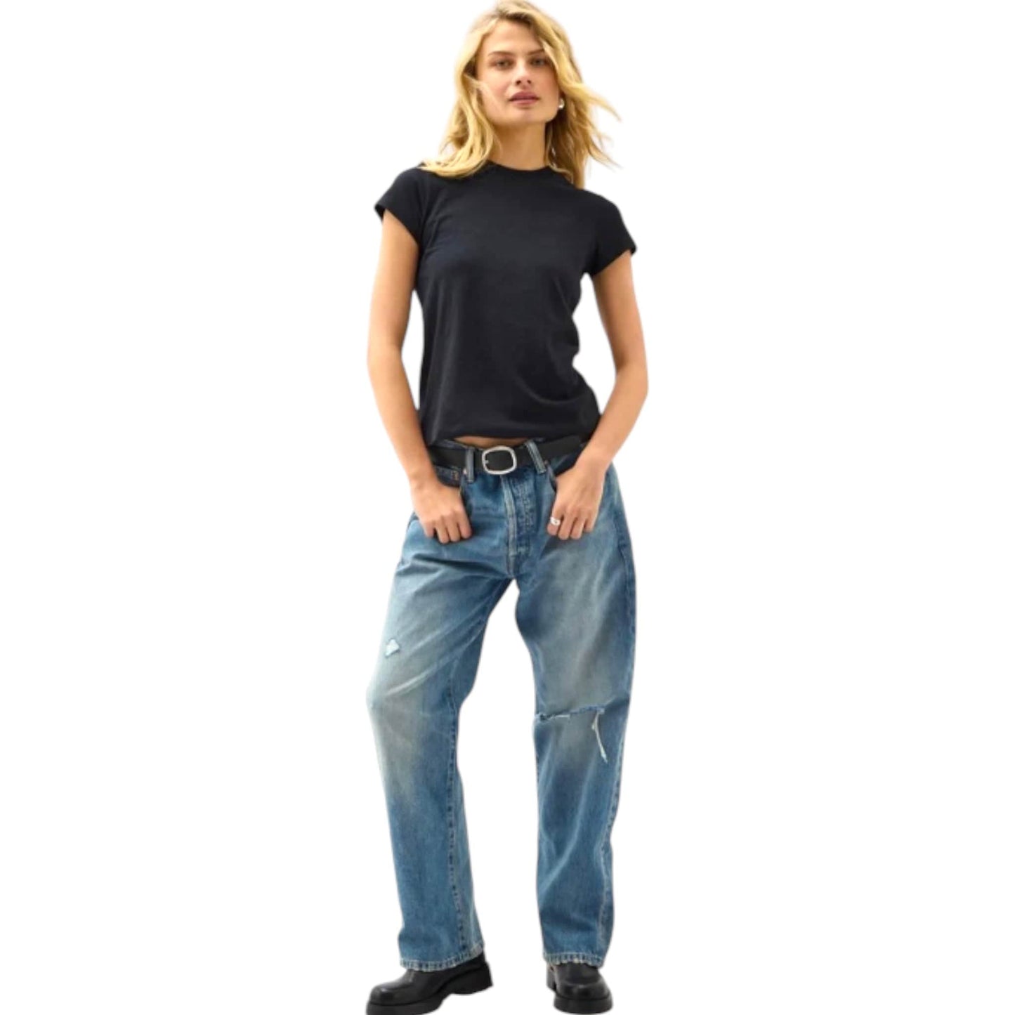 Vintage Jersey Short Sleeve Tee - Multiple Colors Available