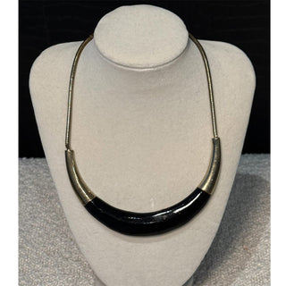 Vintage Noir Sculptural Necklace