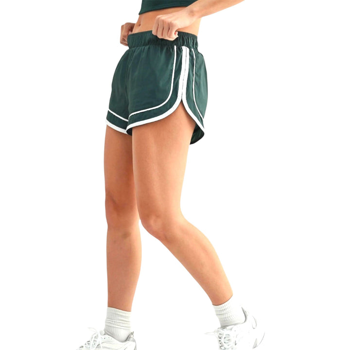 Green/White Dolphin Shorts