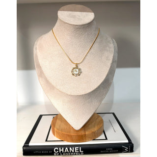 Mother Of Pearl Evil Eye Necklace