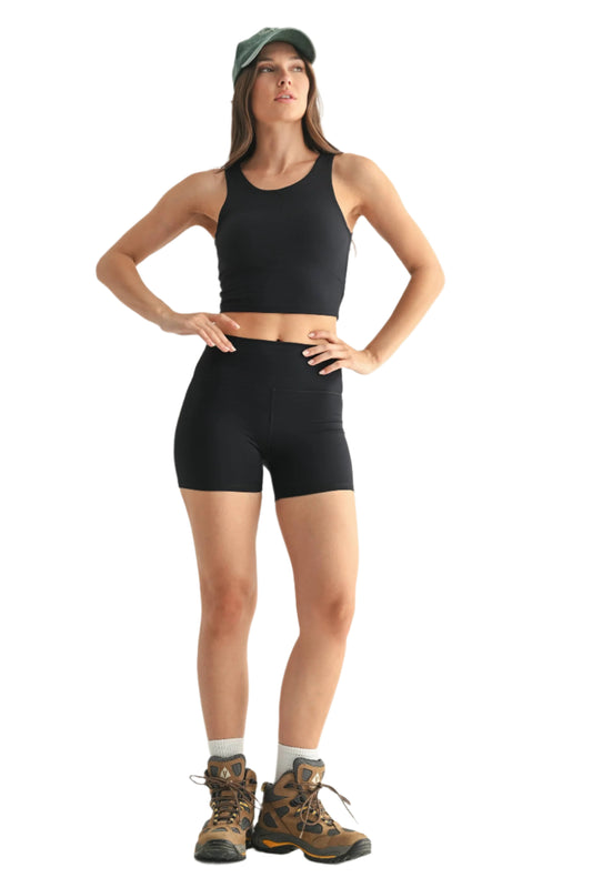 Black Biker Shorts