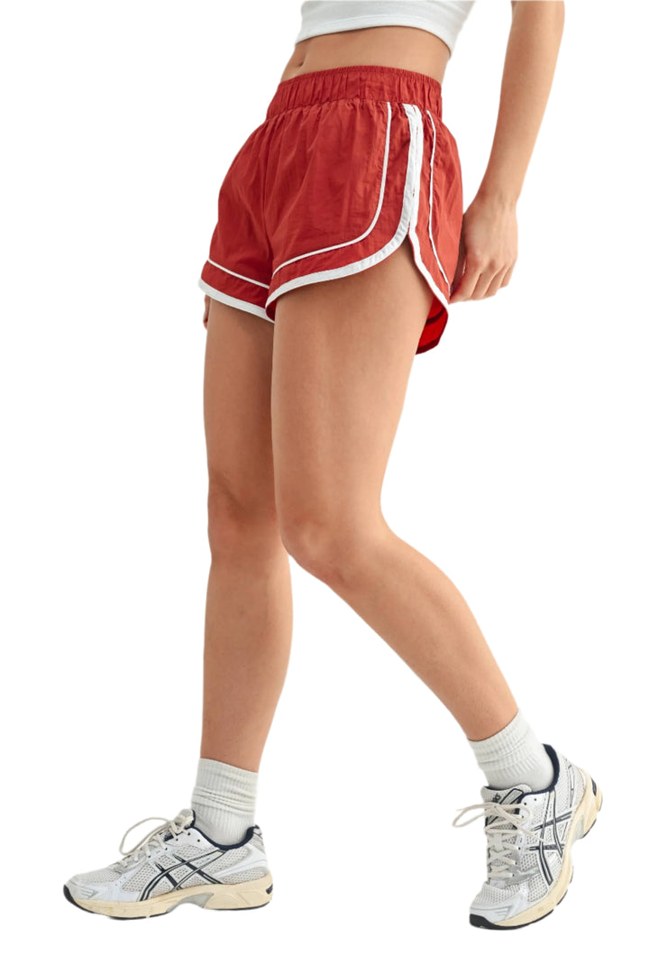 Red/White Dolphin Shorts