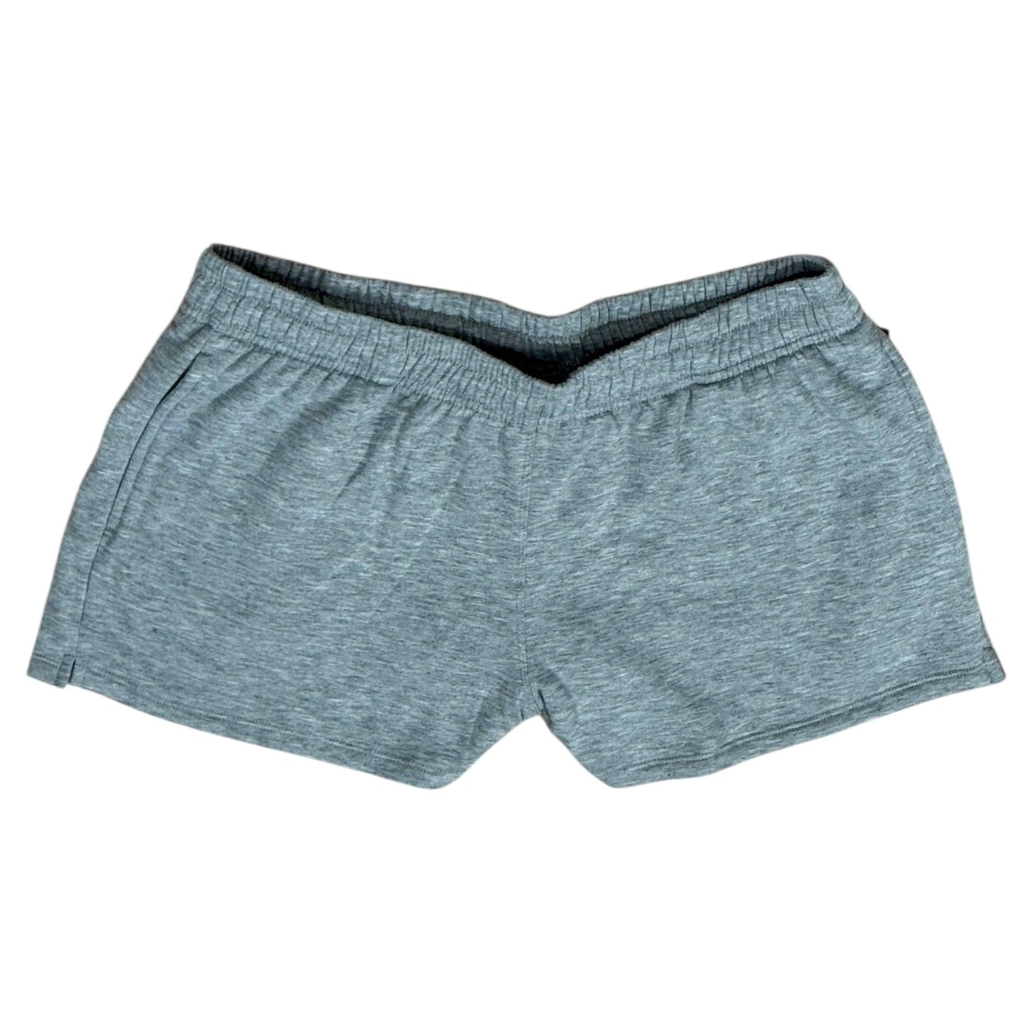 Cloud Brushed Grey Shorts with Inner Drawstring