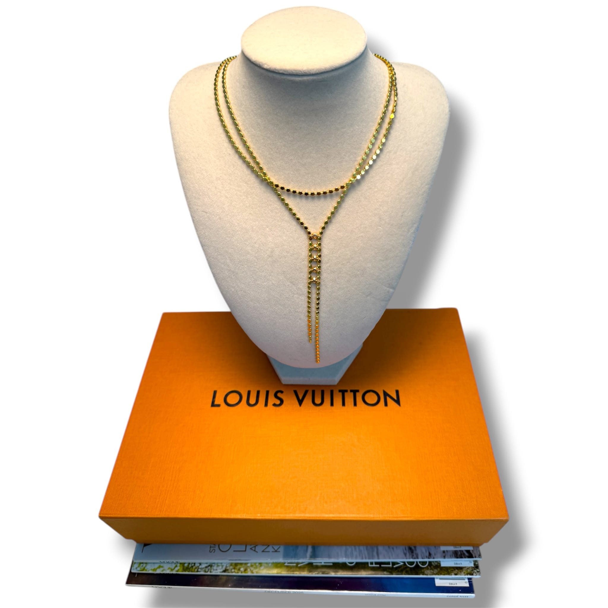 Dot Chain Lariat Necklace – BOLT ADDICTION
