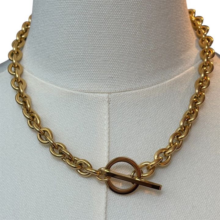 Gold Toggle Necklace