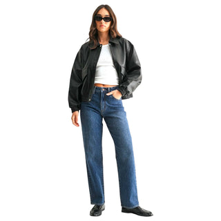 Dark Denim Classic Slim Straight Jean