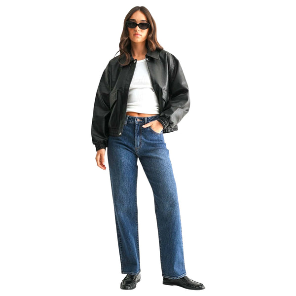 Dark Denim Classic Slim Straight Jean