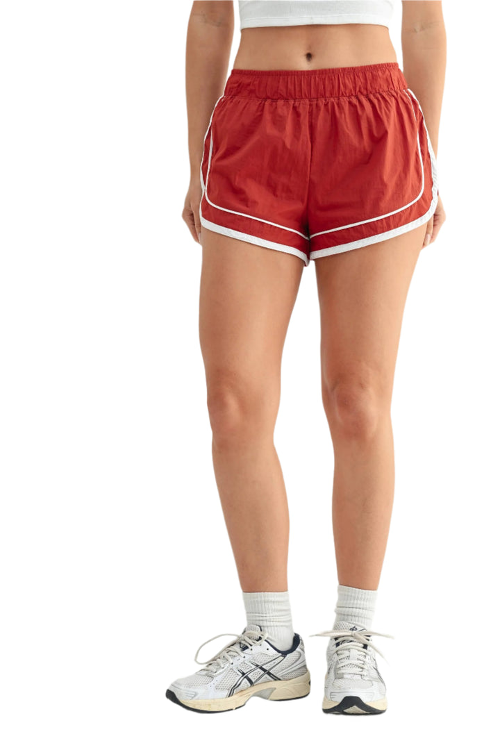 Red/White Dolphin Shorts