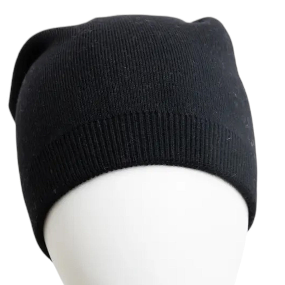 The Perfect Slouchy Beanie available in Black and Rust