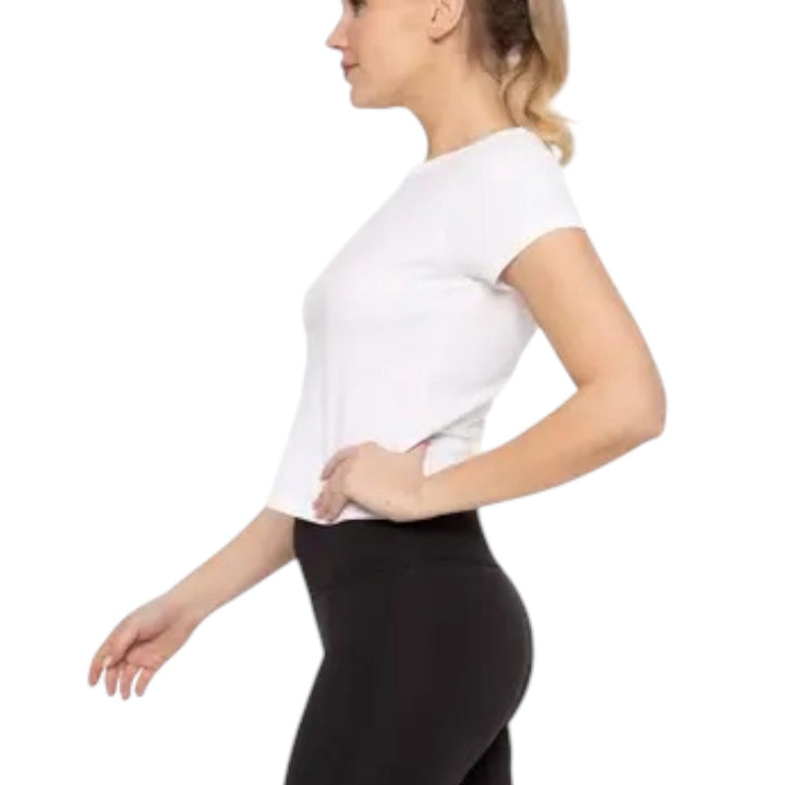 White Cotton Baby Tee