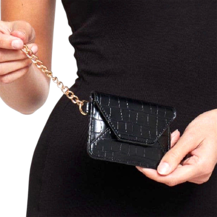 Black Card Holder Wallet