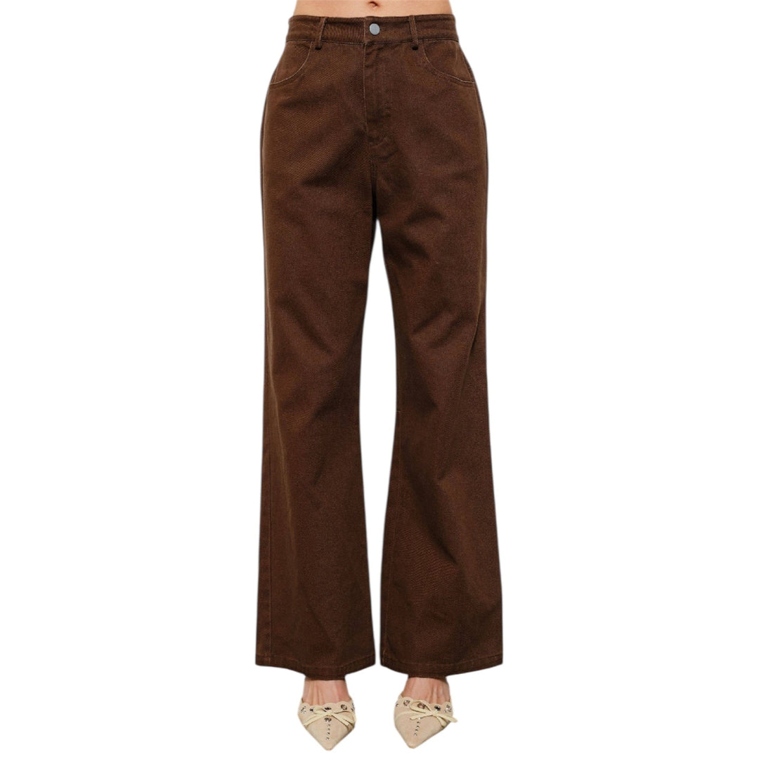 Brown Twill Pants