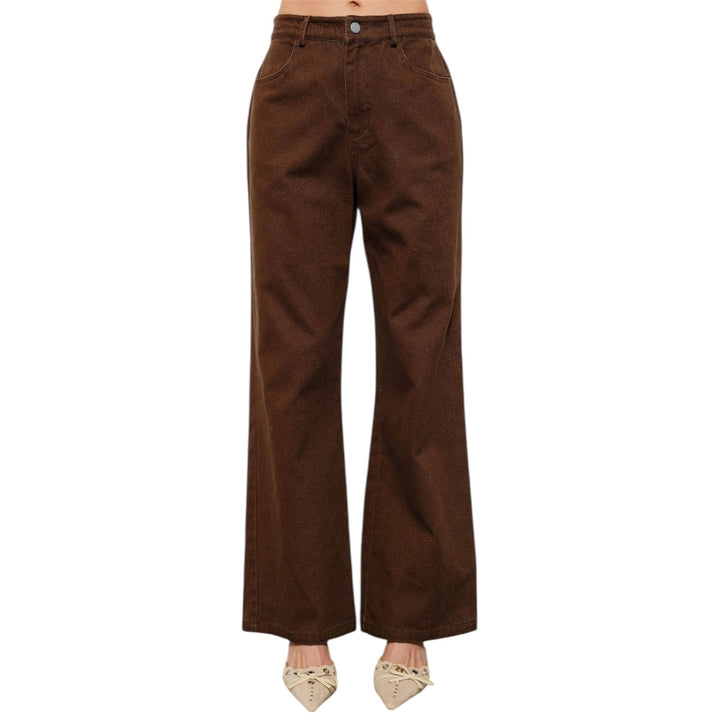 Brown Twill Pants