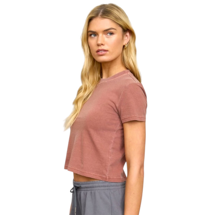 Terracotta Washed Short Sleeve T-Shirt