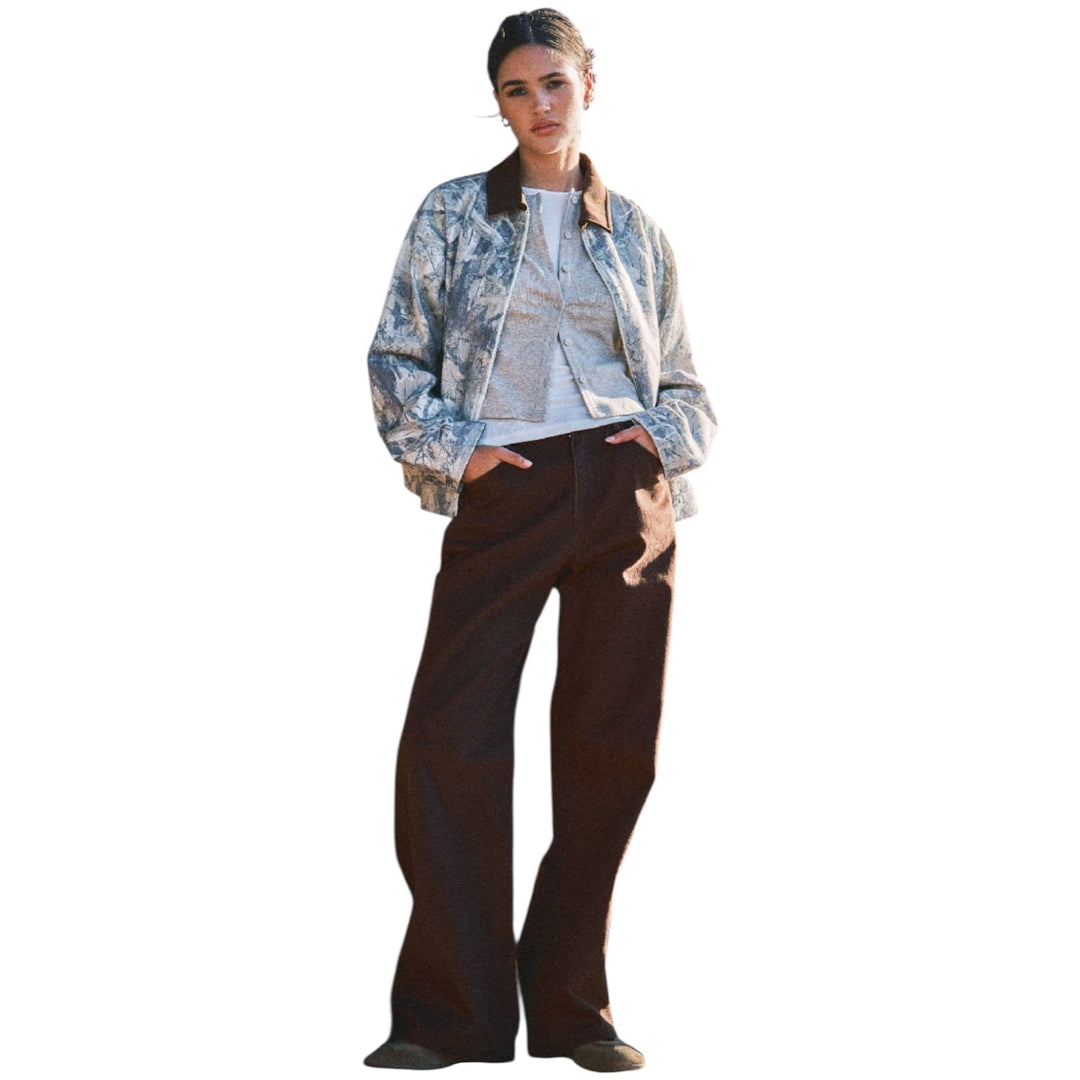 Brown Twill Pants