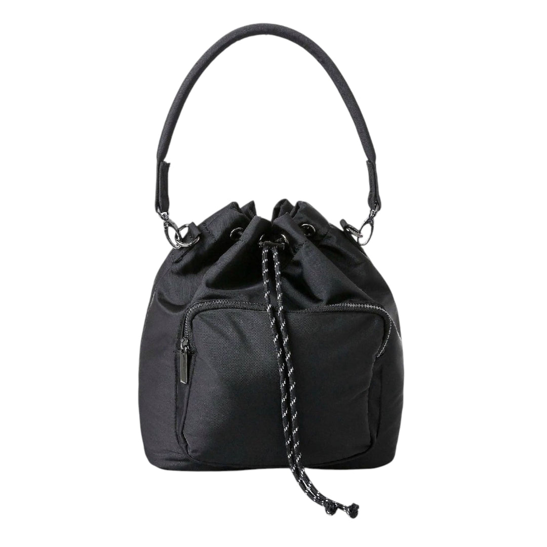 Black Bucket Bag