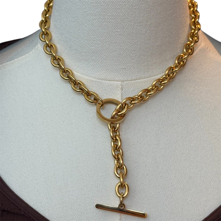 Gold Toggle Necklace