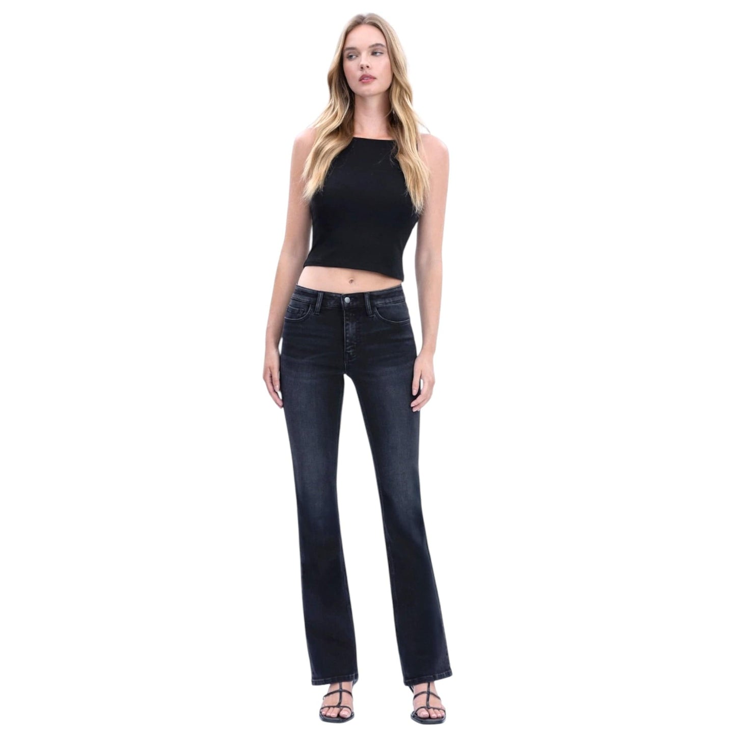 Full Length Slim Bootcut Jeans