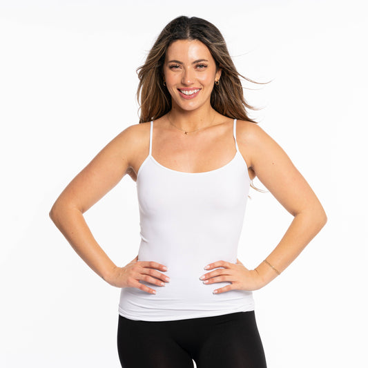 Black and White spaghetti strap camisole