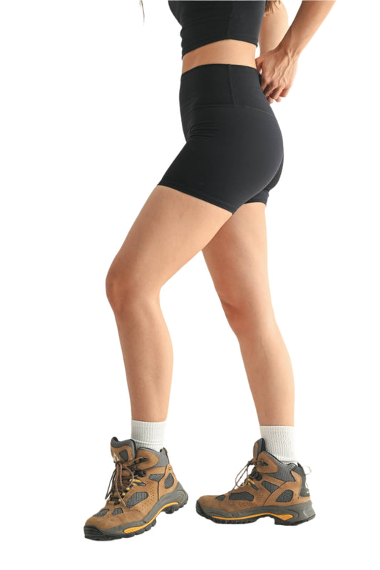Black Biker Shorts