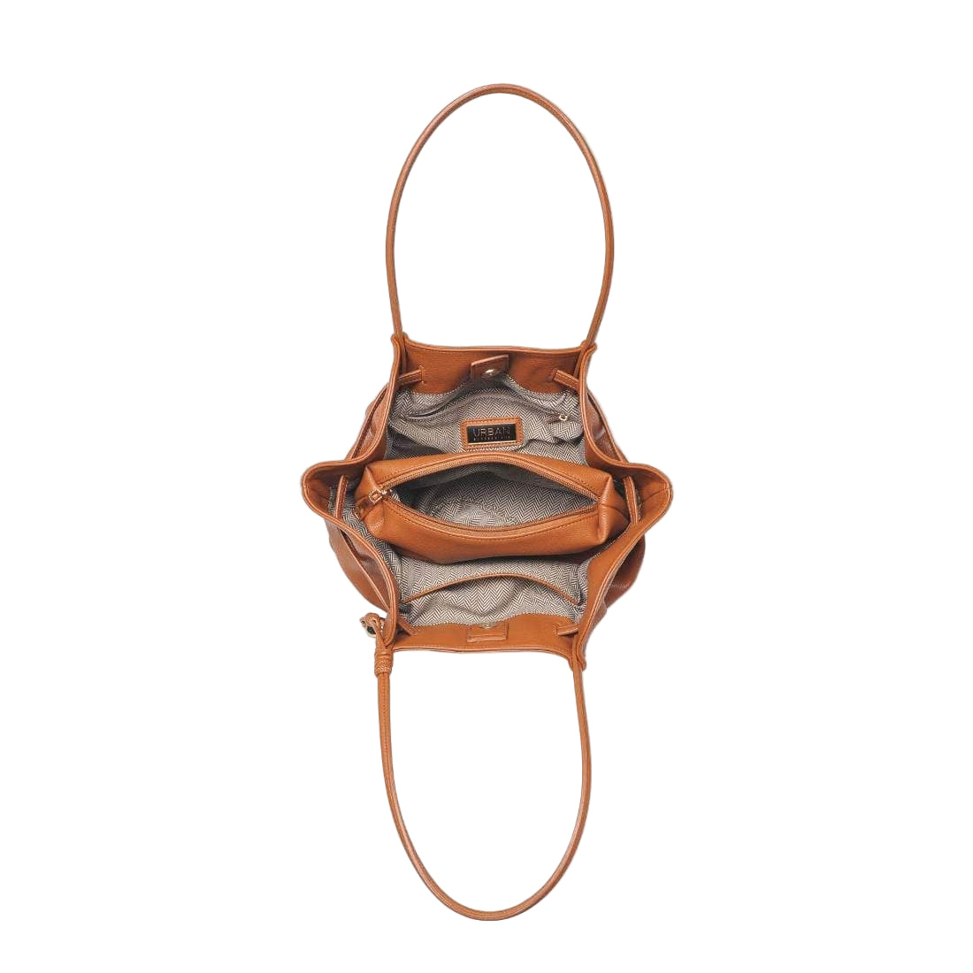 Tan Monroe Satchel Handbag