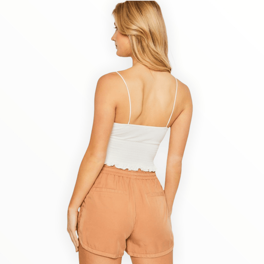 White Cami Top