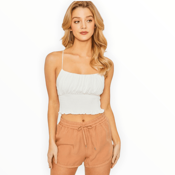 White Cami Top